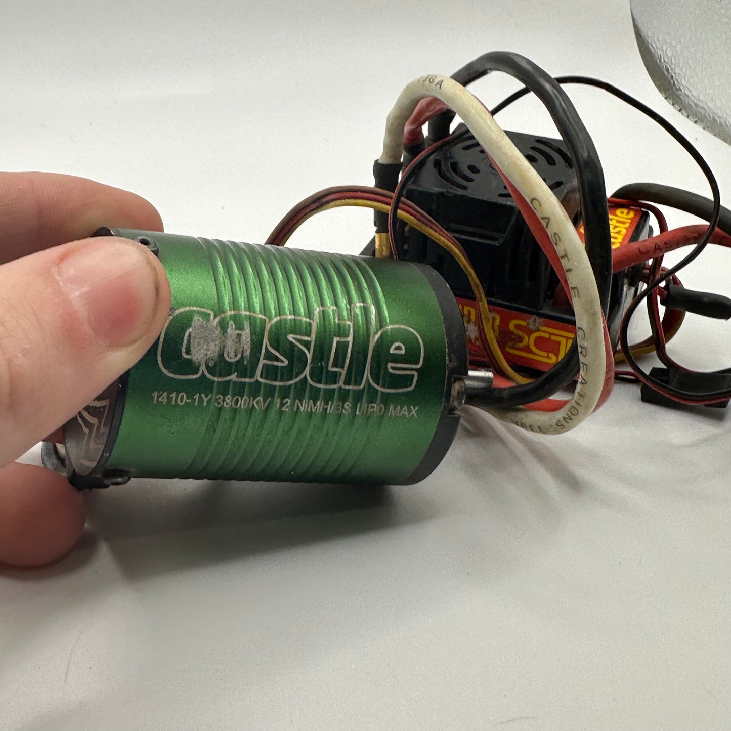 USED Castle Creations Sidewinder 3800kv 2-3s