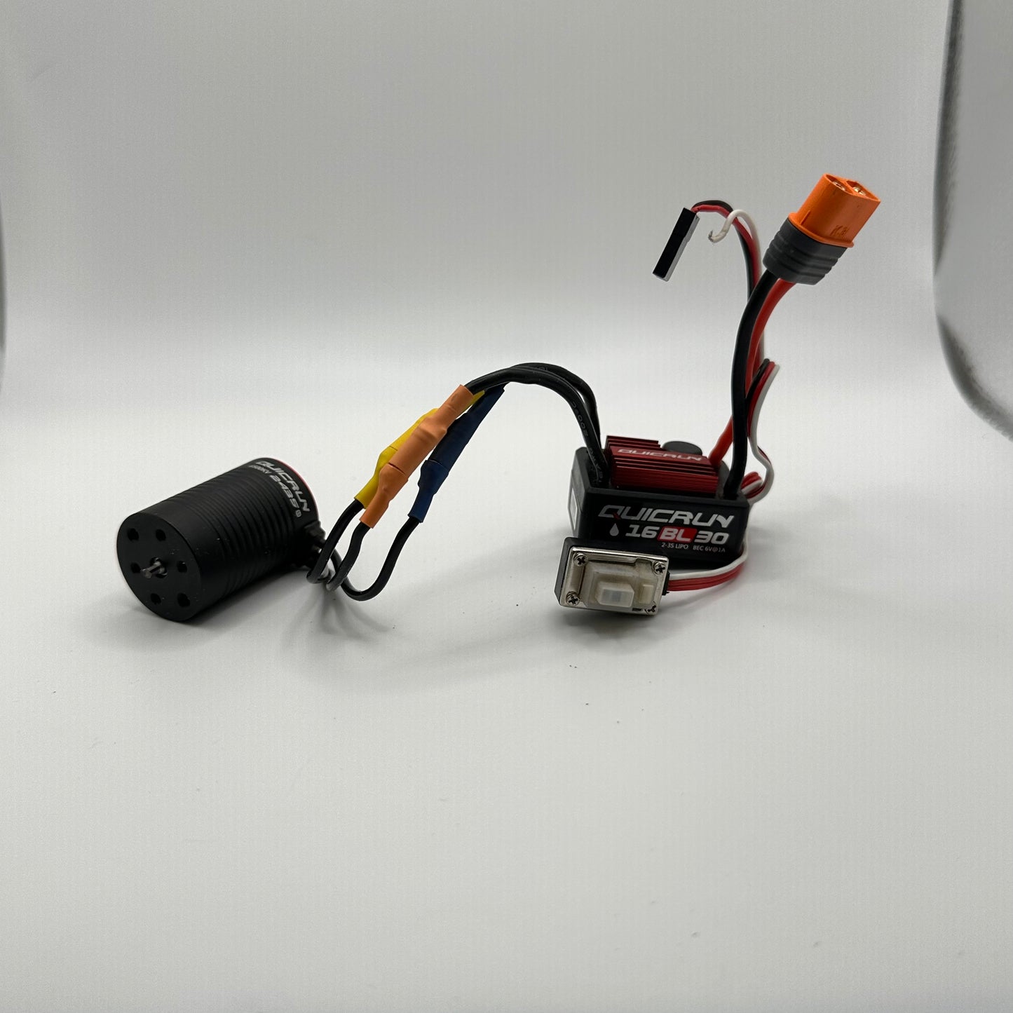 BROKEN Hobbywing Quicrun 16BL30 6500kv 2-3s COMBO for Mojave Grom