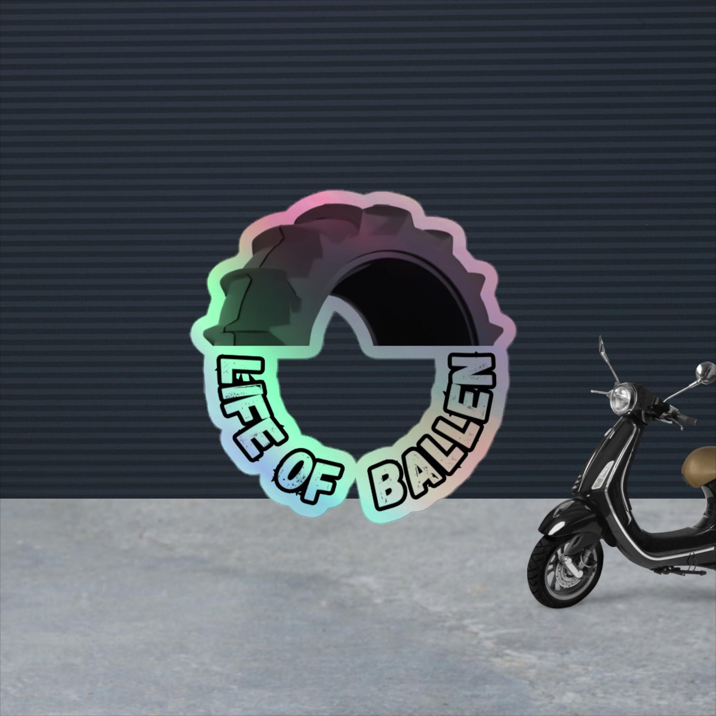 Life Of Ballen Logo Sticker