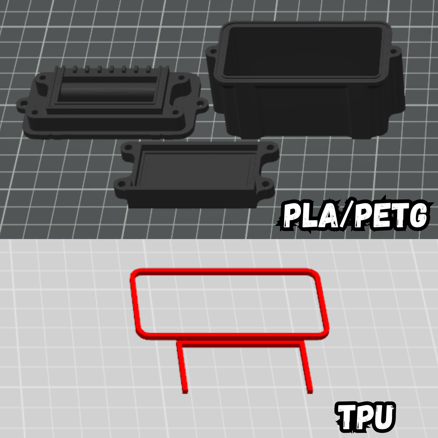 3D Printed Water Proof Receiver Box